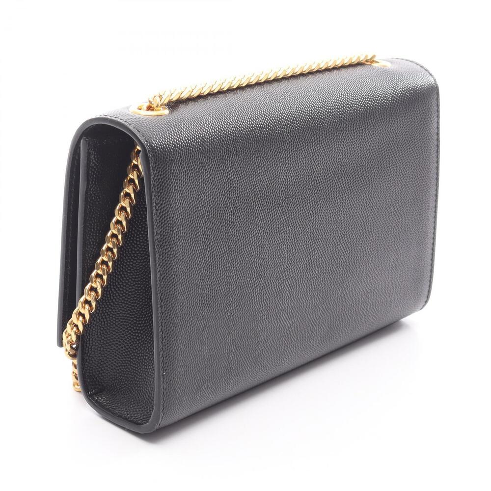 Saint Laurent Paris Kate Shoulder Bag Leather Black - Picture 2 of 4